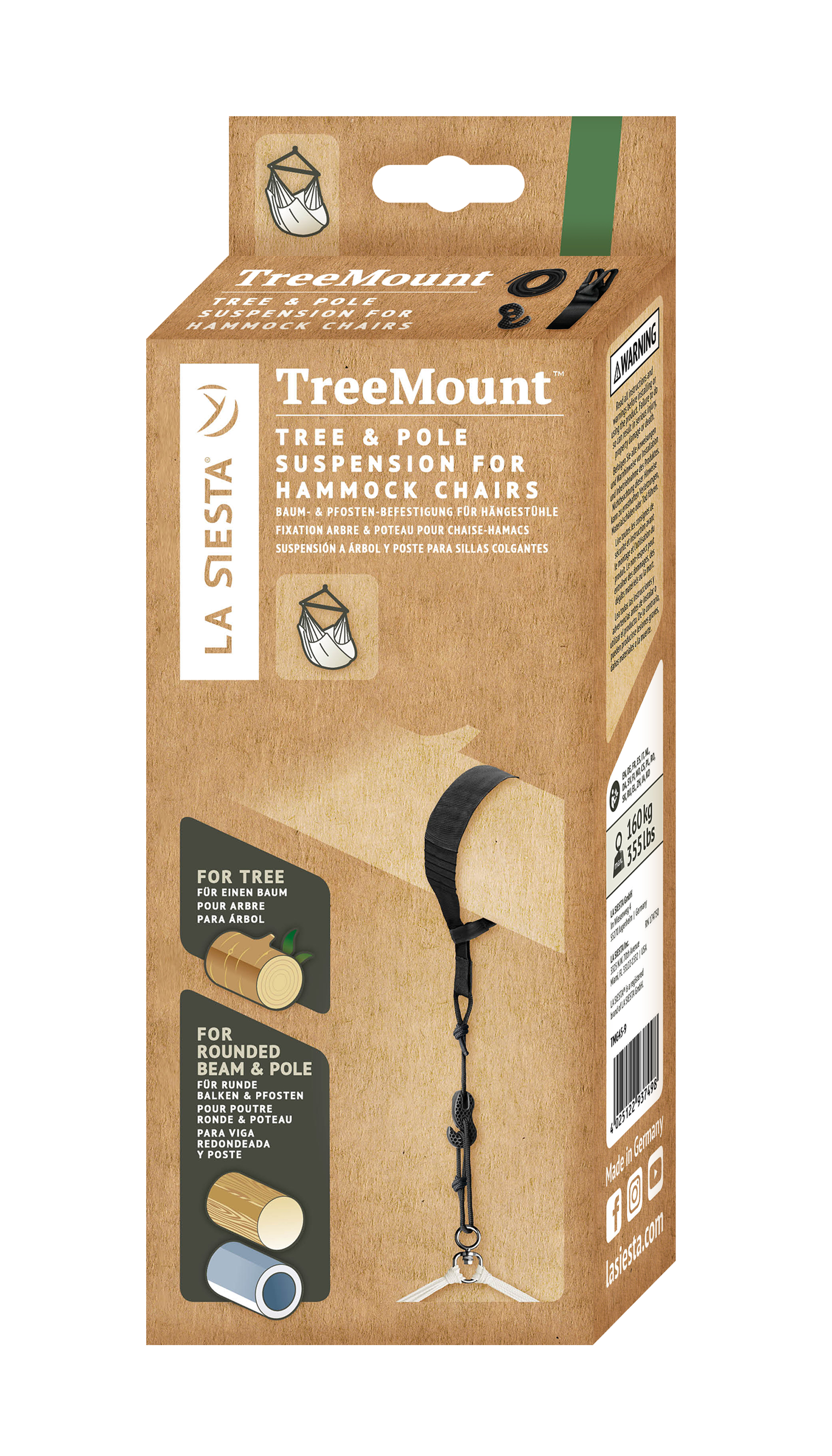Tree Mount für Hängesitze